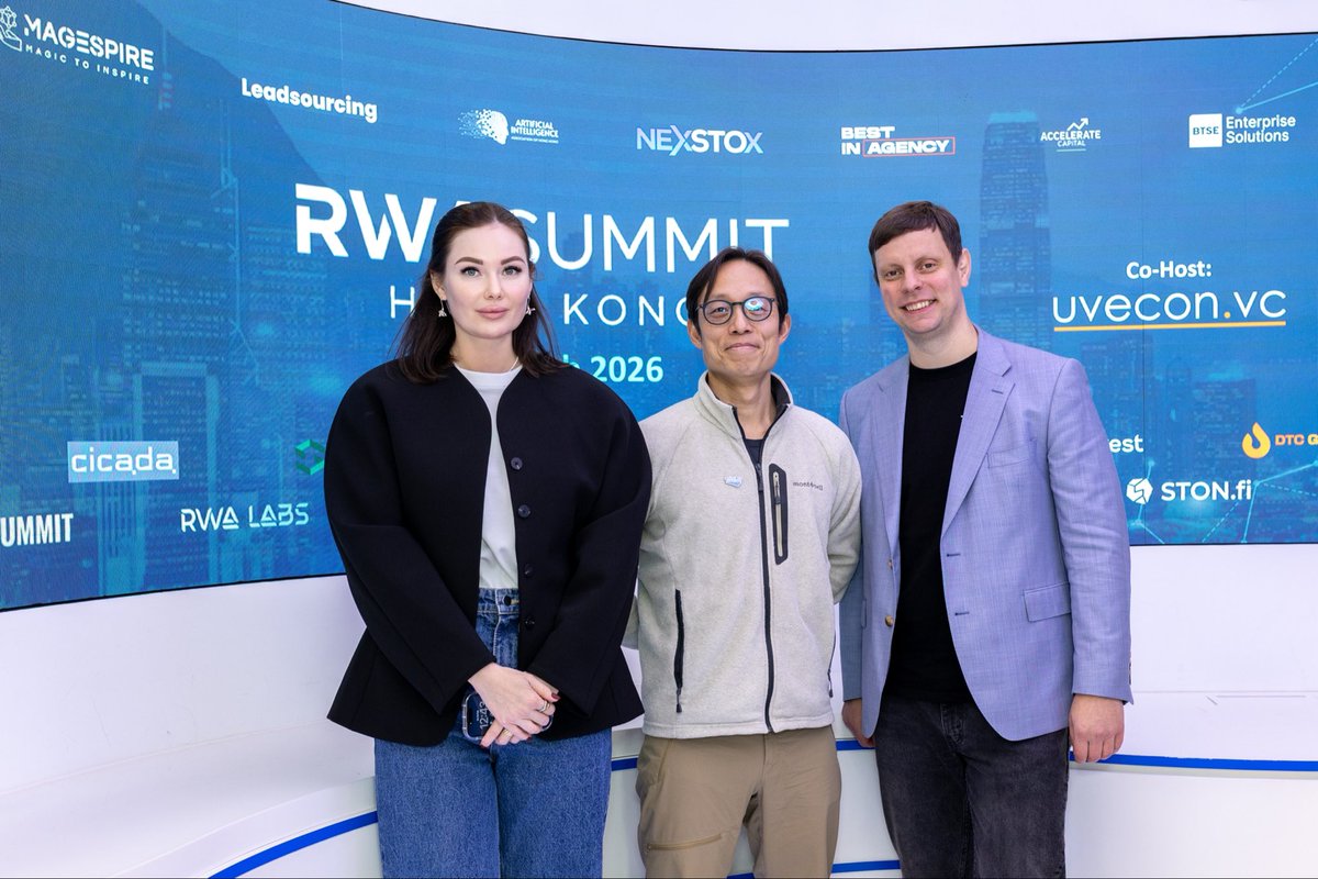 MarynaMayaPR's tweet photo. The RWA Summit has just wrapped — and what a success.

2 powerful days. 700+ curated participants. 50+ speakers. 80+ institutional investors.

Proud that @bestinmediaclub is part of the journey. 🚀 https://t.co/TaBqDJMeTf
