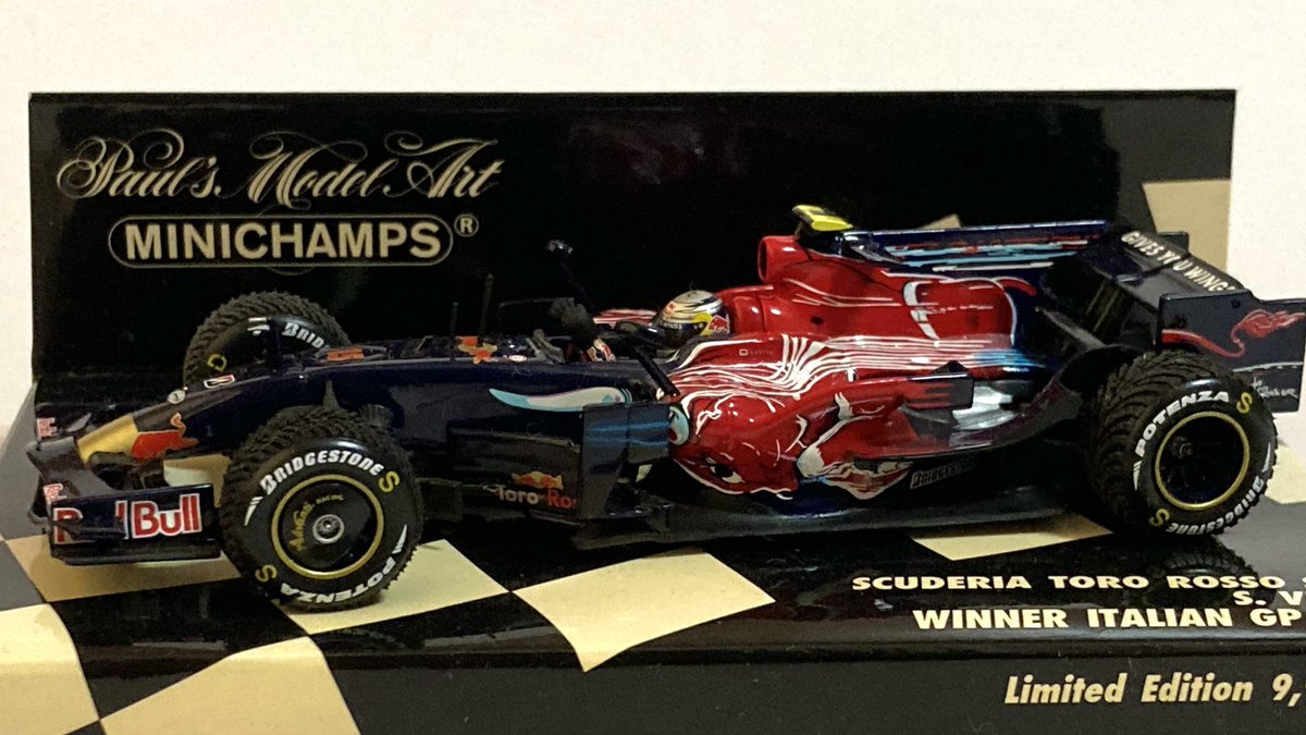 トロロッソSTR3フェラーリ '08 S.ベッテル🇩🇪 今日のお・ま・け この