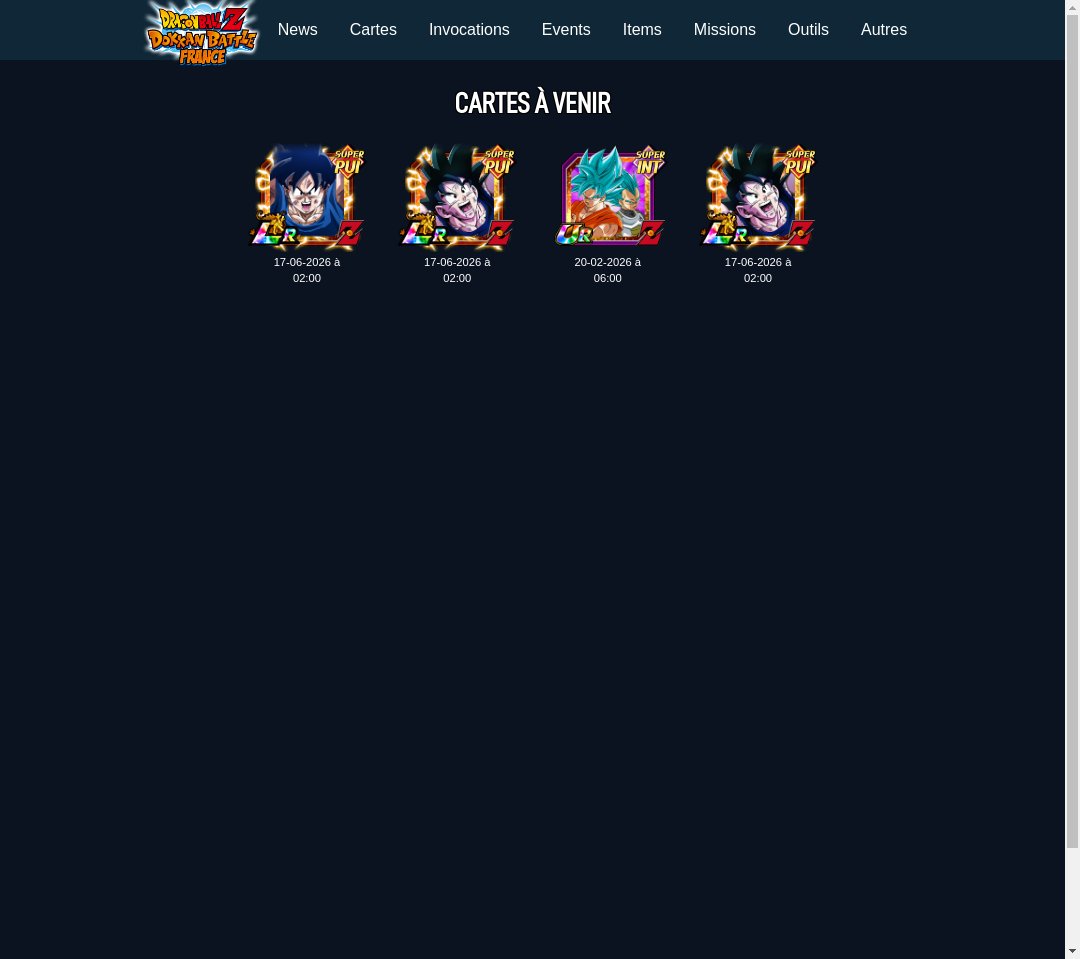 Data DL [GLB]

dbz-dokkanbattle.com

N'hésitez pas à RT pour soutenir le site !

#dokkanbattle