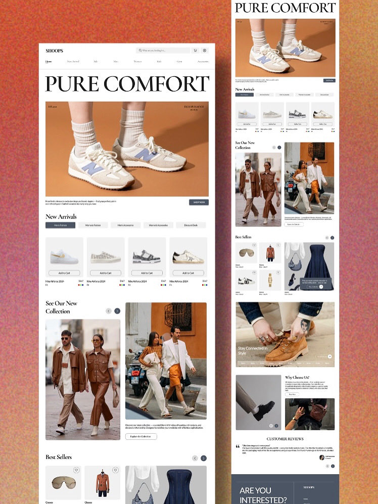 I had to post this design again because this is the first design I did and the client love it immediately he saw it. 

It was also fun when I was designing it, I had to make it look modern, luxury and premium.