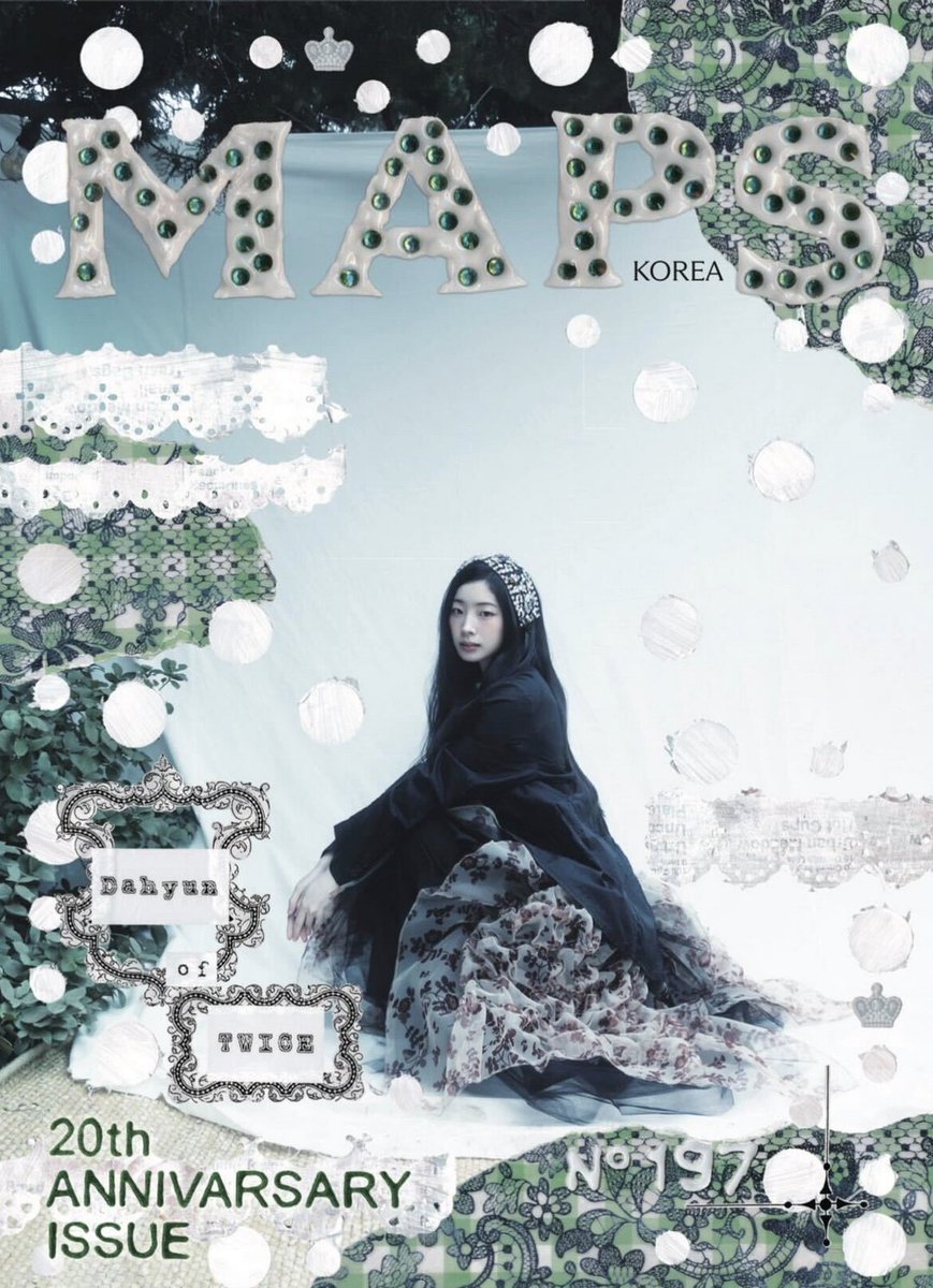 MAPS KOREA  No.197 COVER

DAHYUN (TWICE) X MAPS 20th Aniv. EDITION
<a href="/JYPETWICE/">TWICE</a> 

maps-studio.com/?fbclid=PAZXh0…