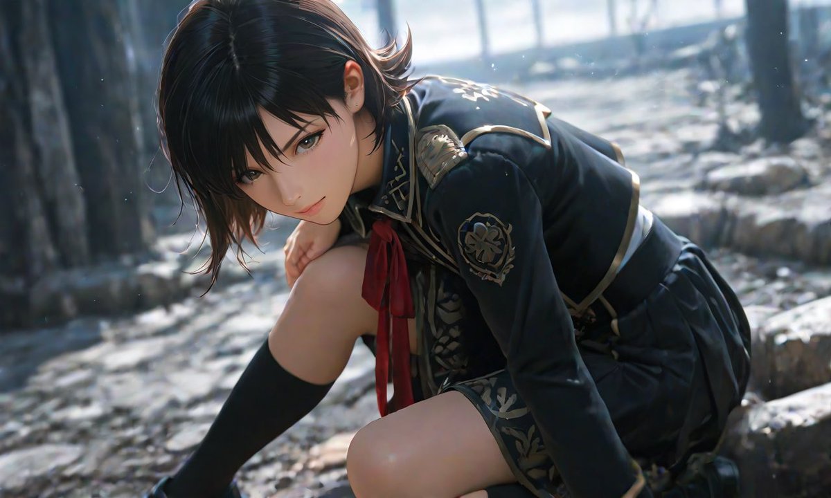 Bit3Qa's tweet image. FF8 シュウ先輩
ラーサー(FF12)からの改造。