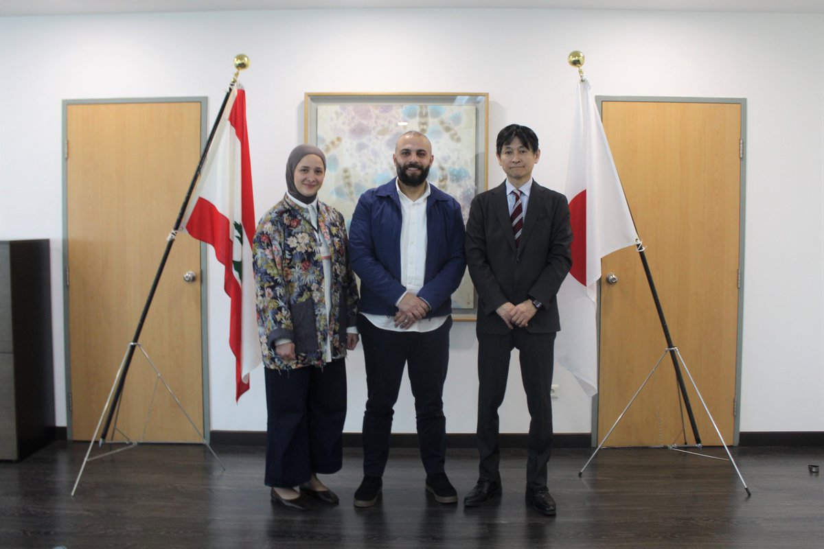 Emb of Japan in Lebanon🇯🇵🇱🇧 tweet media
