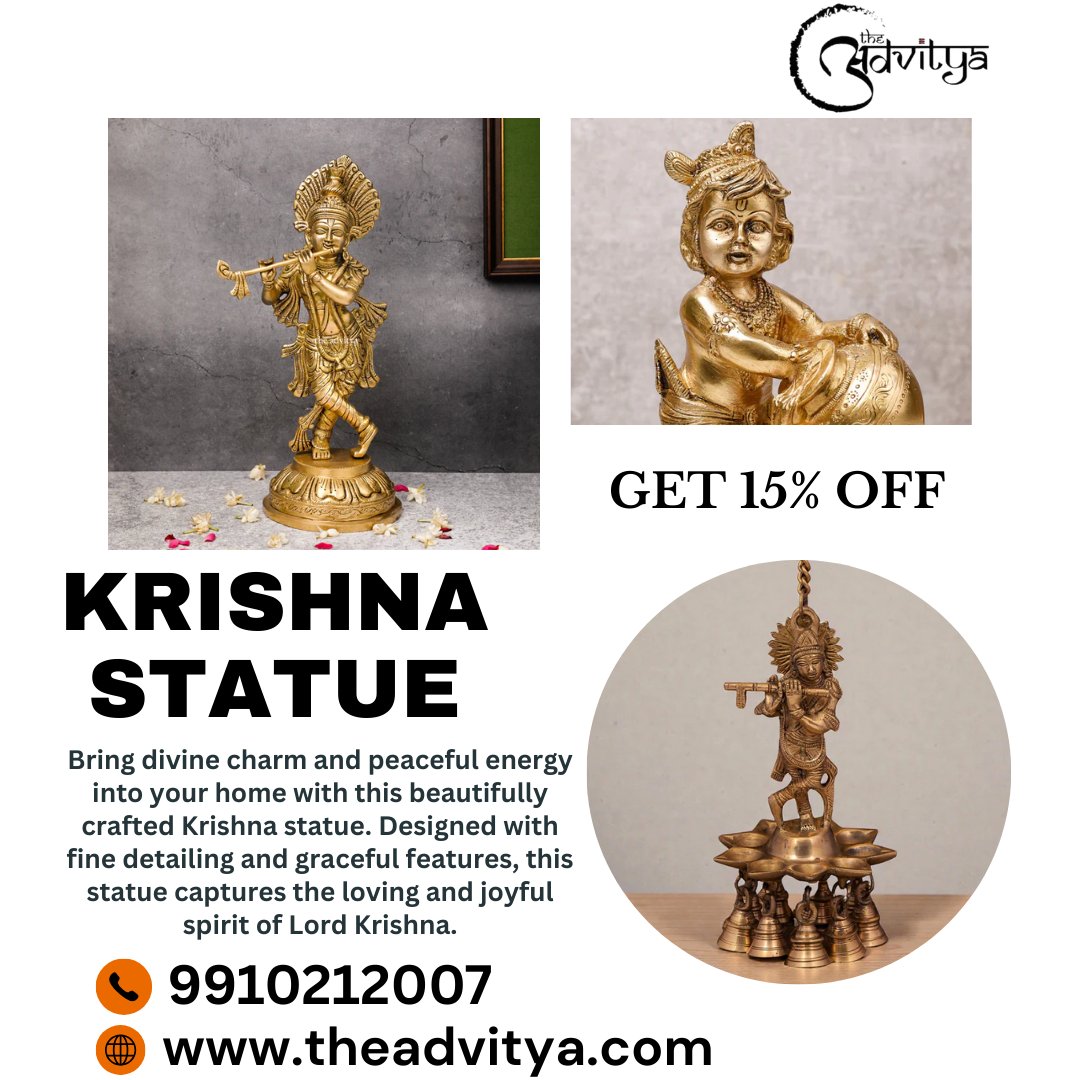 theadvityabrass's tweet image. Bring divine charm and peaceful energy into your home with this beautifully crafted Krishna statue. For more information visit: theadvitya.com/collections/lo…

#KrishnaIdol #LordKrishnaIdols #KrishnaStatue #GodIdols #KrishnaMurti #RadhaKrishna #HinduGods