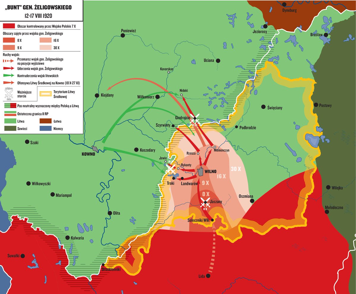 PTemplariusz's tweet image. Wilno, albo śmierć (wł. Vilnius o morte)

Polski D'Annunzio.