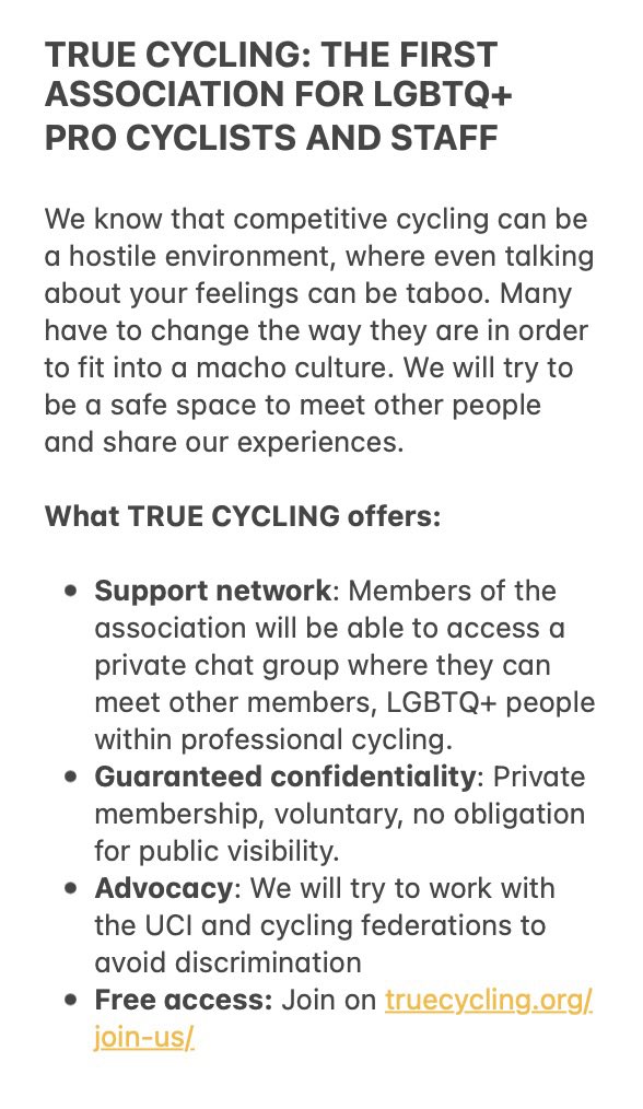 True Cycling tweet media