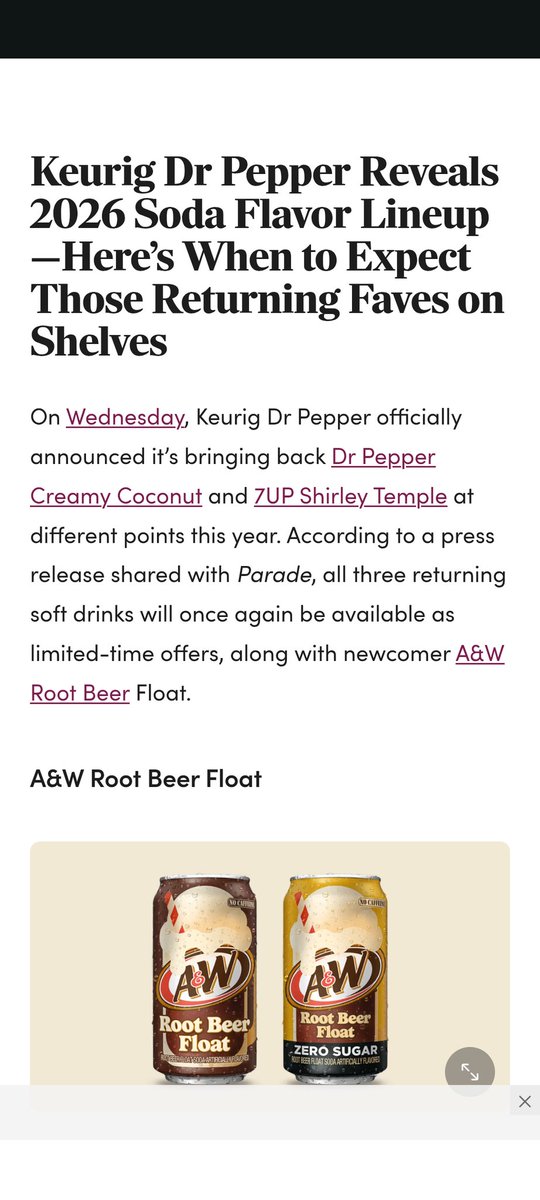 Fox87Rox's tweet photo. This better be true, Dr. pepper. Creamy coconut was not out long enough the first time. Just long enough for me to call in love and for you to snatch it away and leave me broken. @drpepper #creamycoconut #bringitback https://t.co/2dzejmsUUW