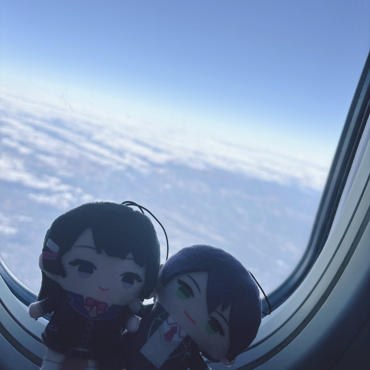 #にじぱぺ4周年
日常のお供です！彩りをありがとう✨
これからも連れ回すよ～～～！！