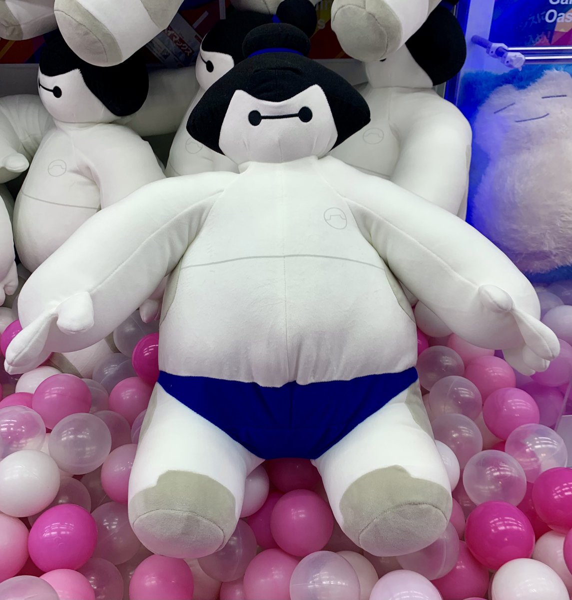 🌟新景品情報🌟】 『ベイマックス 超超BIGぬいぐるみ～青相撲