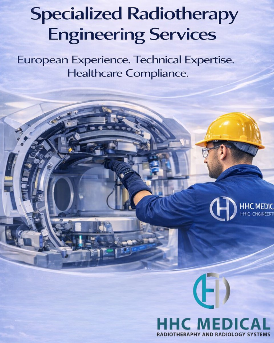 hhcmedikal's tweet image. Radiotherapy engineering requires more than technical skill.

If your project requires reliable engineering, work with a team that understands both the system and the risk.

#RadiotherapyEngineering #HealthcareEngineering
#LINAC #RadiationSafety #MedicalEngineering #Healthcare