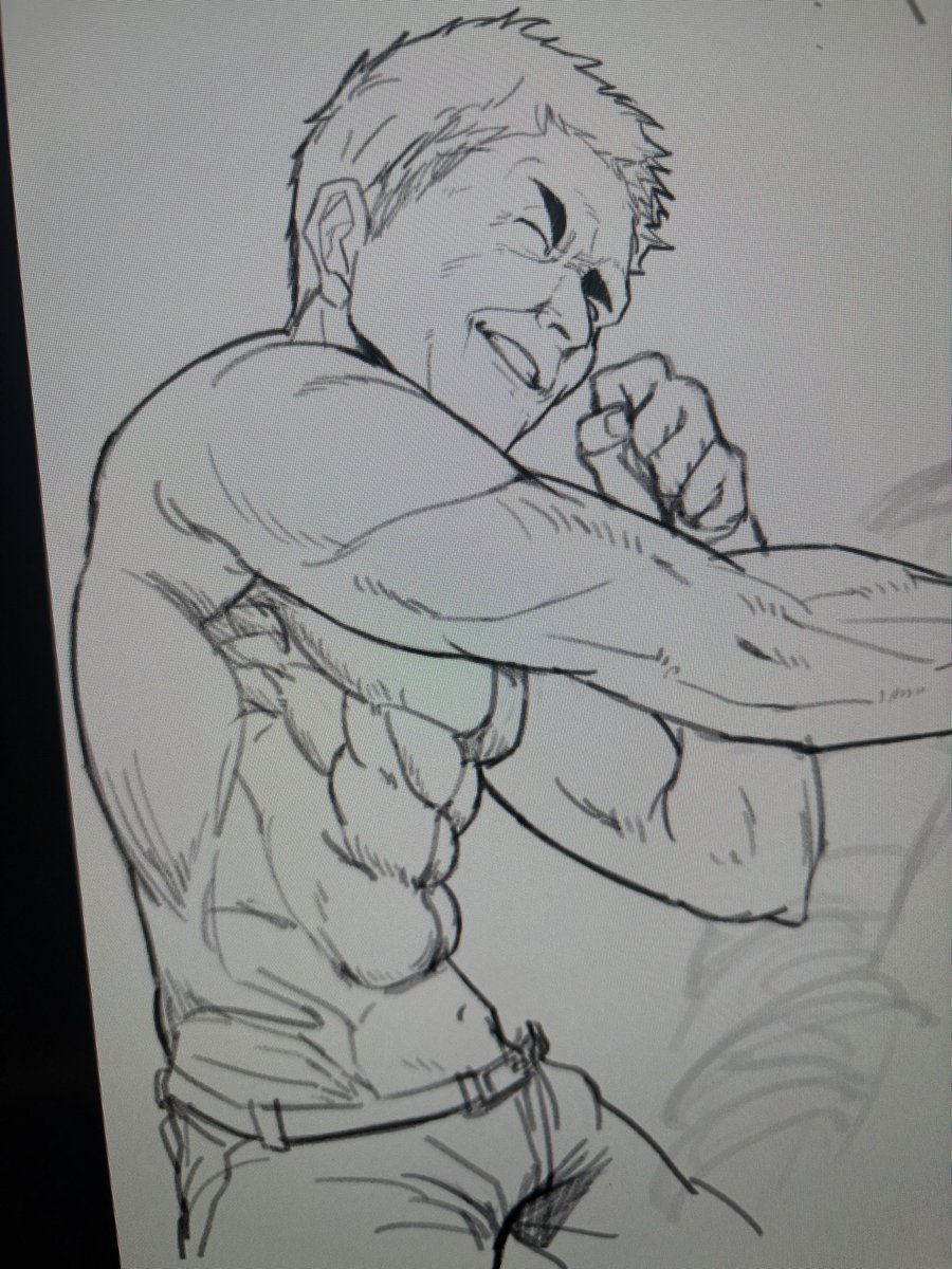 karan_bow's tweet photo. 筋肉描くの楽しすぎ　#亜人　#ajin https://t.co/BG4tb12ViV