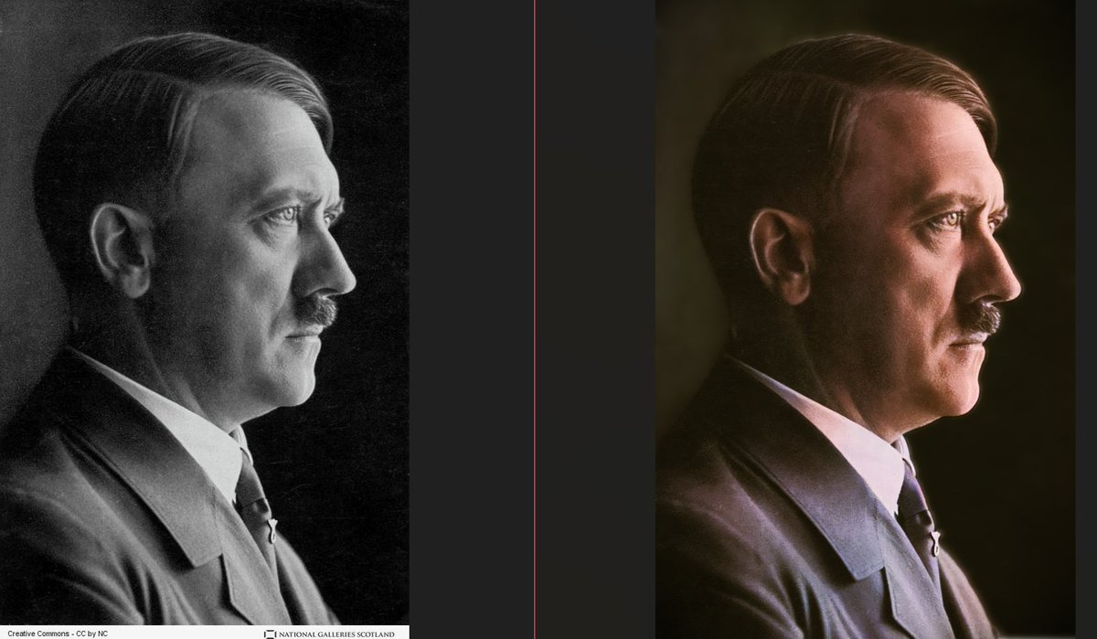 ShibunacciJesse's tweet photo. Messing around with some images from https://t.co/dfXCMFbB0n
#adolf #upscaled #colorized https://t.co/ARsy2fM0Fg