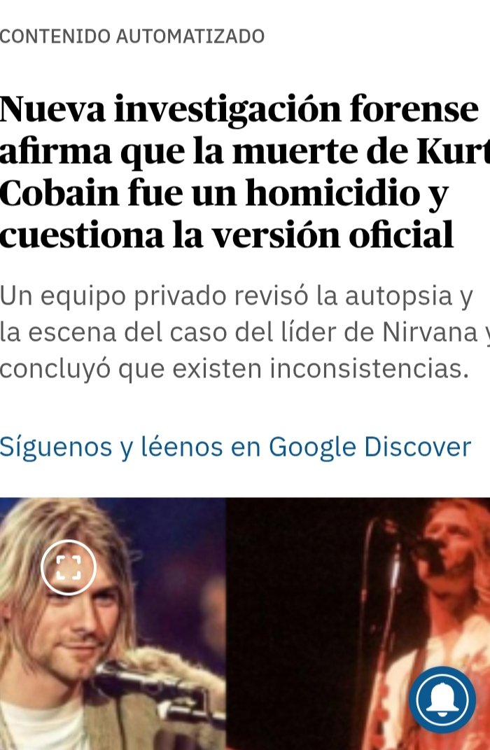 Lo he dicho siempre, les suicidan. Kurt, Elvis, Michael...y todos los demás, por hablar demás y por avisar.
