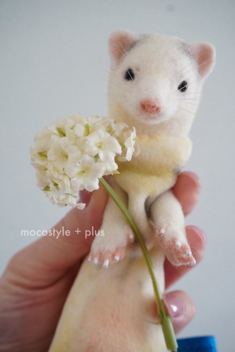 カトユリ mocostyle + plus (羊毛フェルト) tweet media