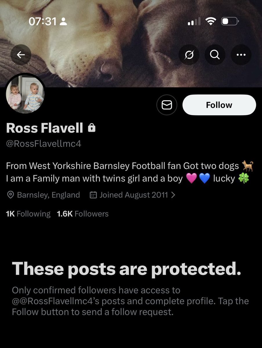 Message to all #barnsleyfc fans…Ross Flavell’s Twitter / X account was hacked a few days ago and he’s getting no assistance from <a href="/X/">X</a> 

Will you please take a moment to report this account as Spam or Impersonation?