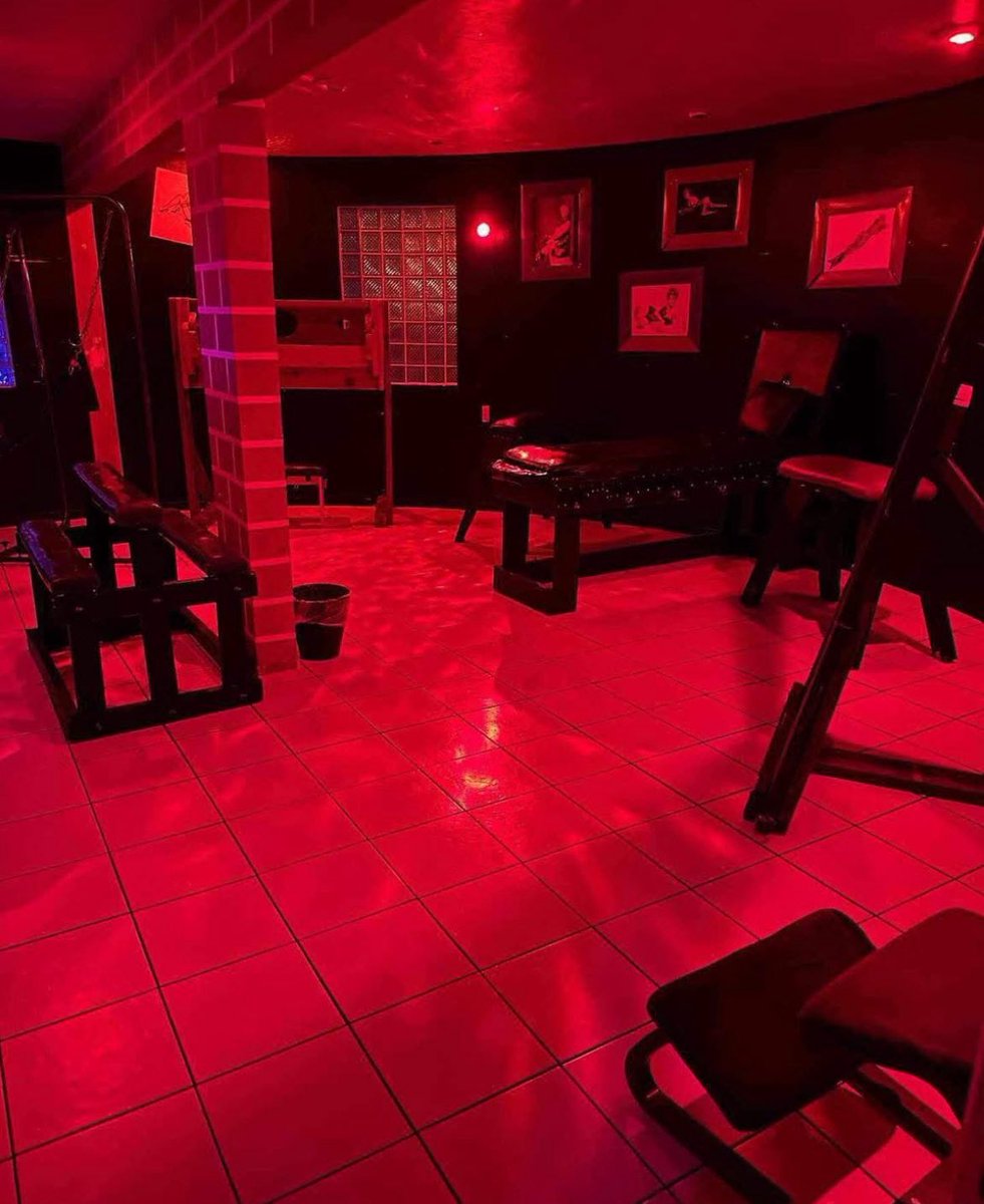 GoddessKate745's tweet photo. The dungeon is not chaos. It’s structure. It’s discipline. It’s trust built breath by breath.
When you submit to me, you do so knowing I hold your limits as carefully as I hold your leash😈😈 https://t.co/r2tP6XyIpv