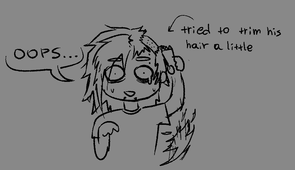 the origin of his haircut