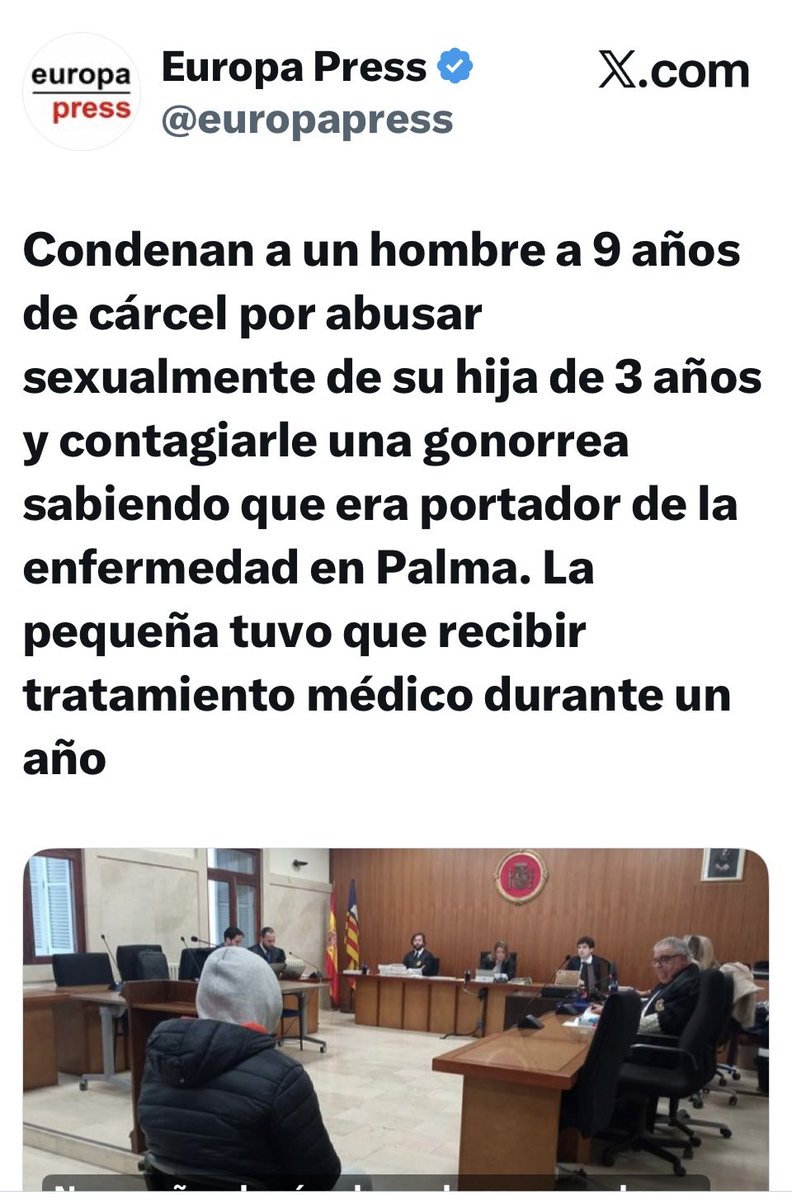 Pronto se normalizará violar niñas.. que vergüenza de sentencia.
