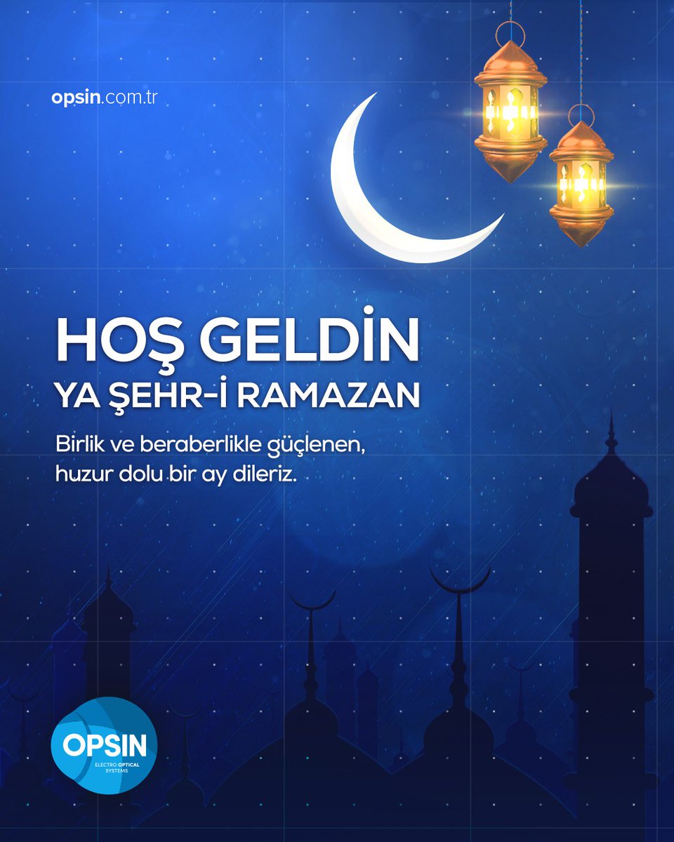 Maneviyatın, paylaşmanın ve hoşgörünün simgesi Ramazan ayının tüm insanlığa sağlık, huzur ve bereket getirmesi dileğiyle…