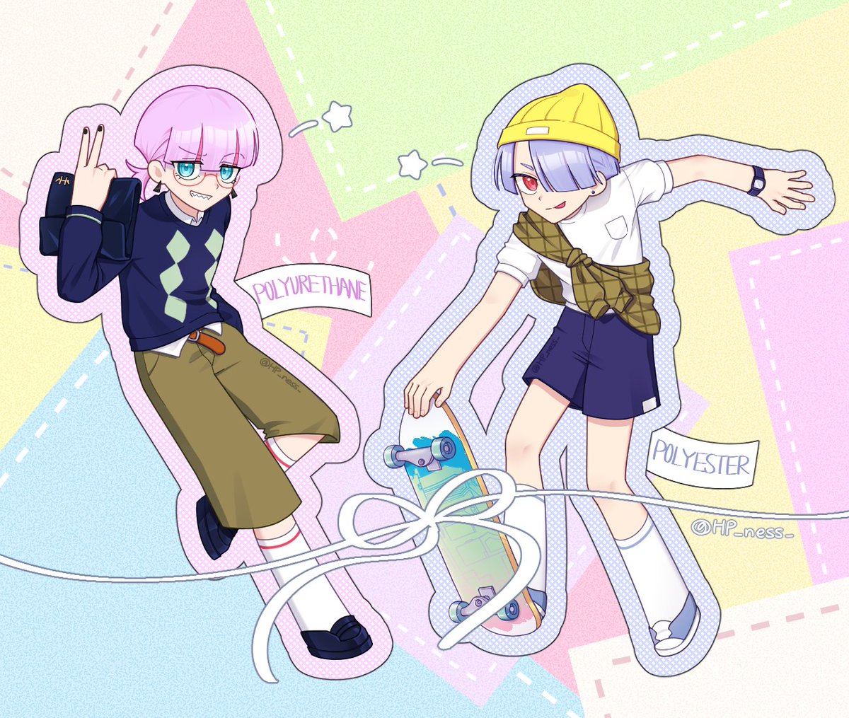 💛💜         💚🩵        💙🩷