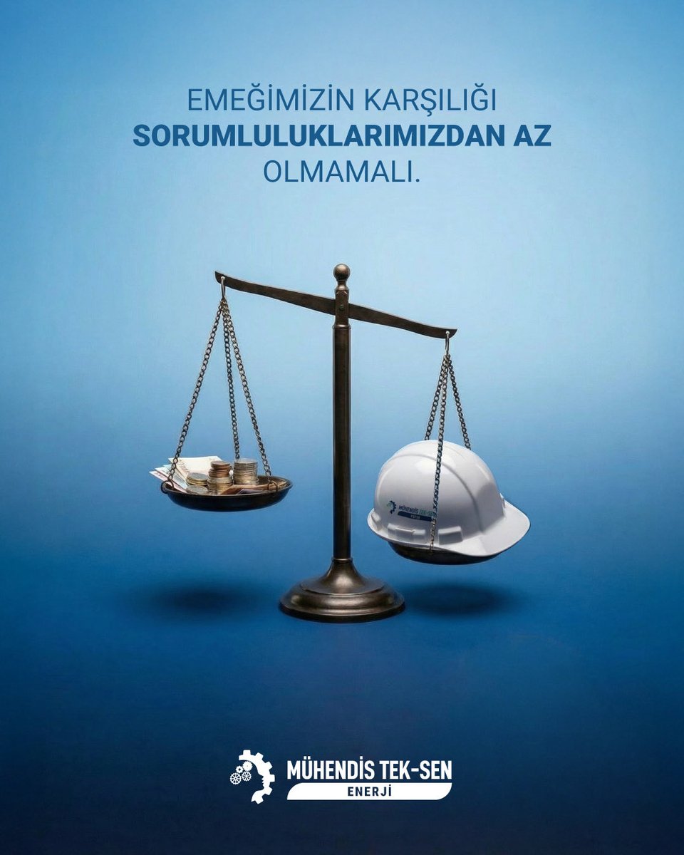 Mühendis ve teknik hizmet çalışanlarının hakları sadece alınan maaşla ya da maddi kazançla ölçülemez. Bir mühendisin emeği; fikir üretme, çözüm geliştirme, sorumluluk alma ve toplumun geleceğini inşa etme çabasıyla değer kazanır. 

Mühendis ve teknik hizmet çalışanlarının tek