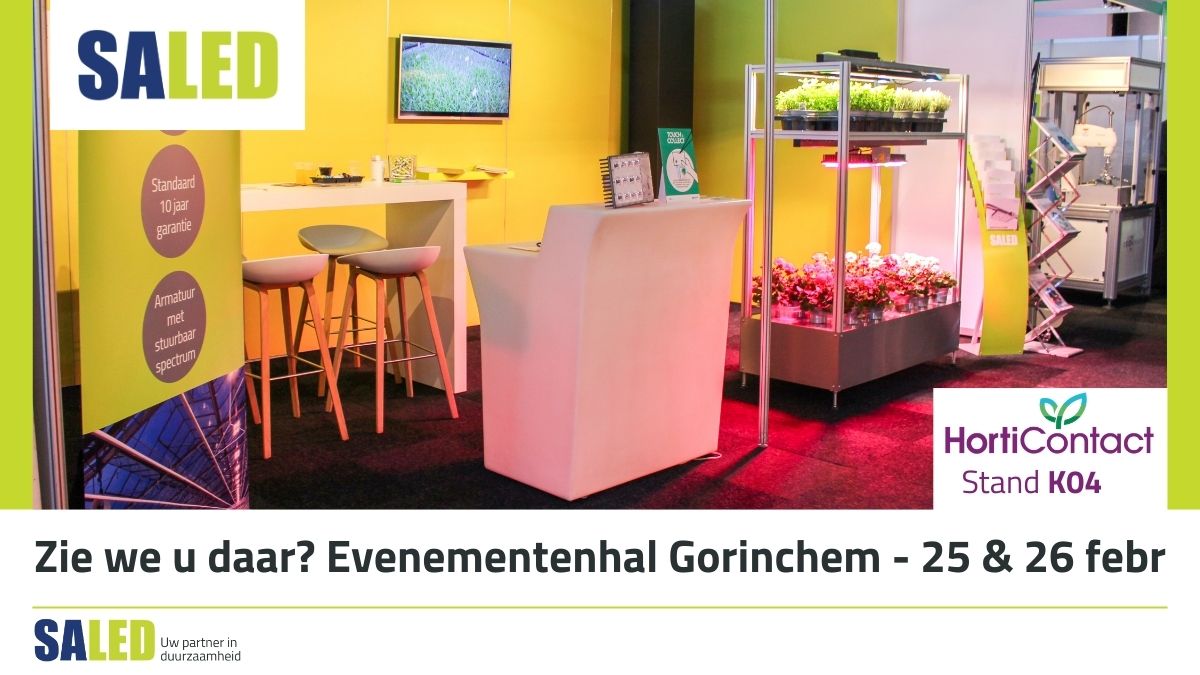 Met onze verlichting is het mogelijk productie te verhogen, efficiënter te belichten, energie te besparen en soms zelfs de groeicycli te verkorten. Benieuwd? Bezoek ons op HortiContact!
#LEDverlichting #tuinbouw #kasverlichting #glastuinbouw #SaledNederland