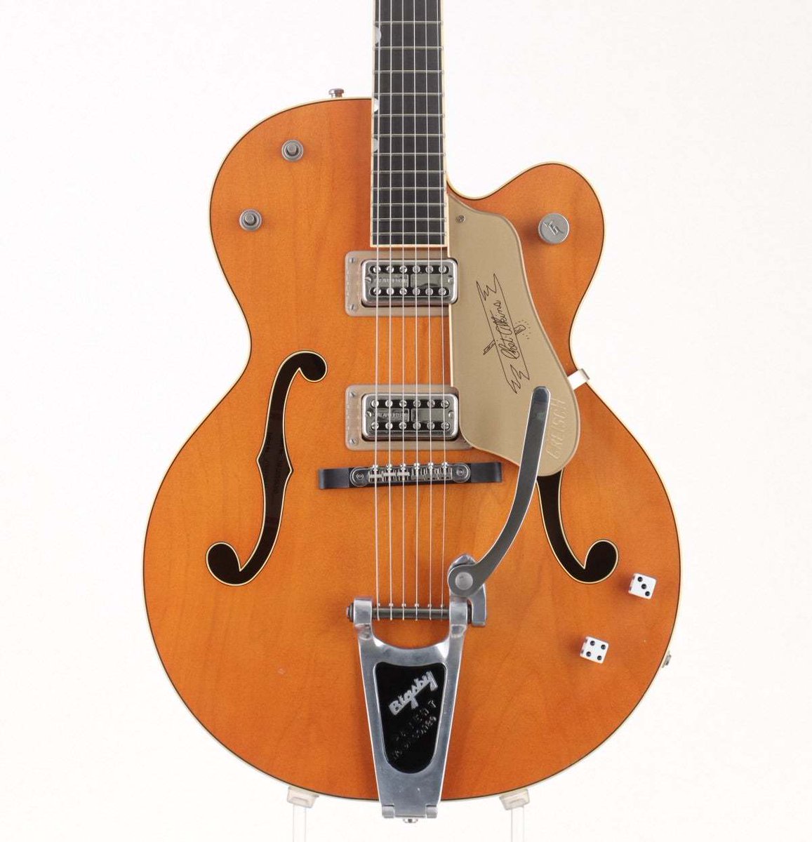 GRETSCH G6120SSLVO Brian Setzer Nashville Vintage Orange Lacquer