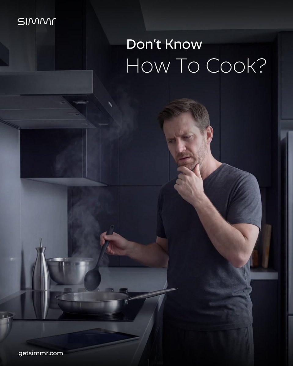 getsimmr's tweet image. Ever stood in the kitchen and didn’t know what to do next?

Open YouTube.
Pause. Rewind.
“Did I add salt?”
“Is the flame too high?”

Simmr guides you step-by-step through display and voice.

#simmr #SmartCooking #BeginnerCook #KitchenTech #CookingConfidence