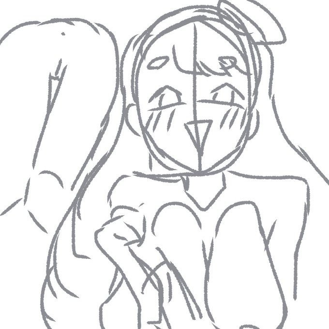 ラフってこんなんでもいいんでしたっけ 