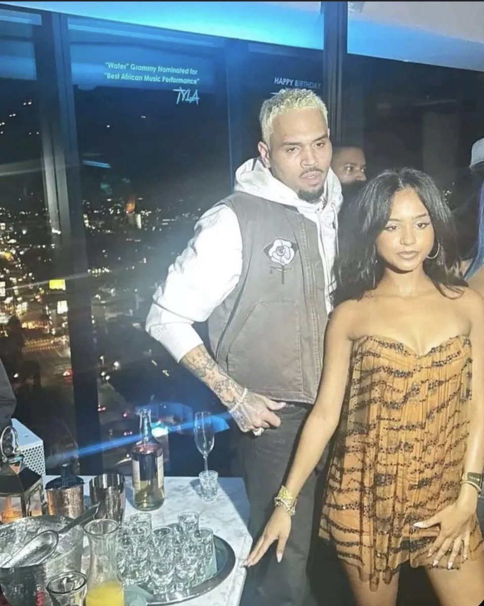 vahphor's tweet image. After Tyla and Chris Brown were recently spotted together at a hotel in New York a few weeks ago, the two were seen together again this time at Tyla's father's birthday celebration in Johannesburg, South Africa. These repeated sightings have now fueled and seemingly confirmed the