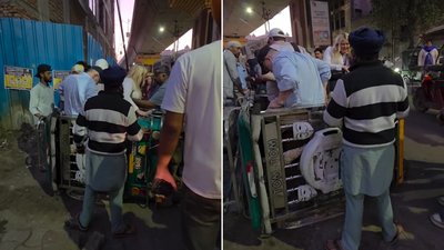 सबको अपना समझें ❤️

इंग्लैंड की एक लड़की अपने पति के साथ भारत घूमने आई थी। ई-रिक्शा अचानक सड़क के गड्ढे में पलट गया। घबराई हुई लड़की को एक अनजान शख्स ने तुरंत उठाकर सुरक्षित बाहर निकाला।

देश अलग हो सकते हैं, लेकिन इंसानियत की भाषा हर जगह एक ही होती है। see more