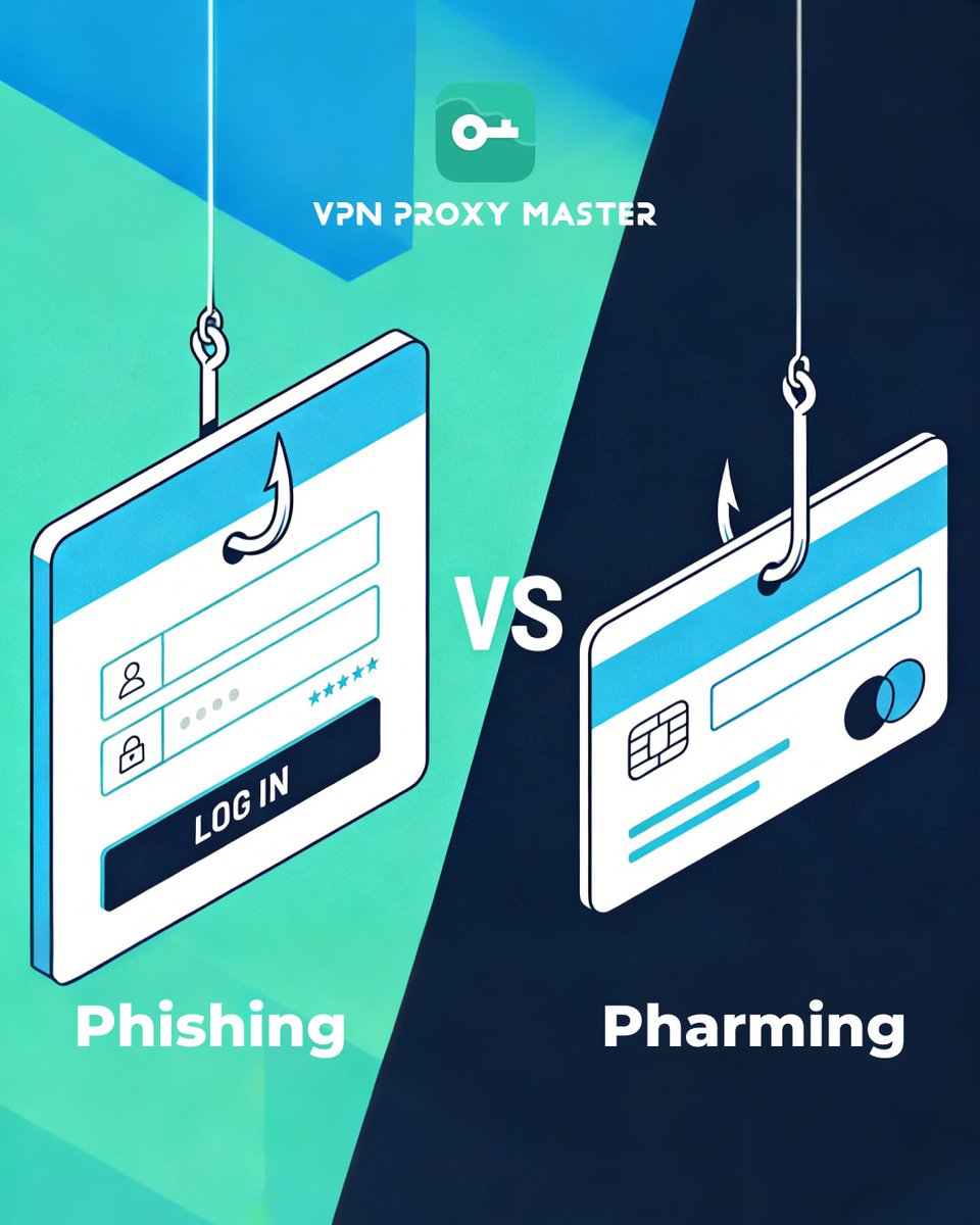 Phishing = Fake message.
Pharming = Fake website.

Both want your data.

In 2026, cyber threats are smarter.
Your protection should be too.

Don’t just click.
Connect safely.