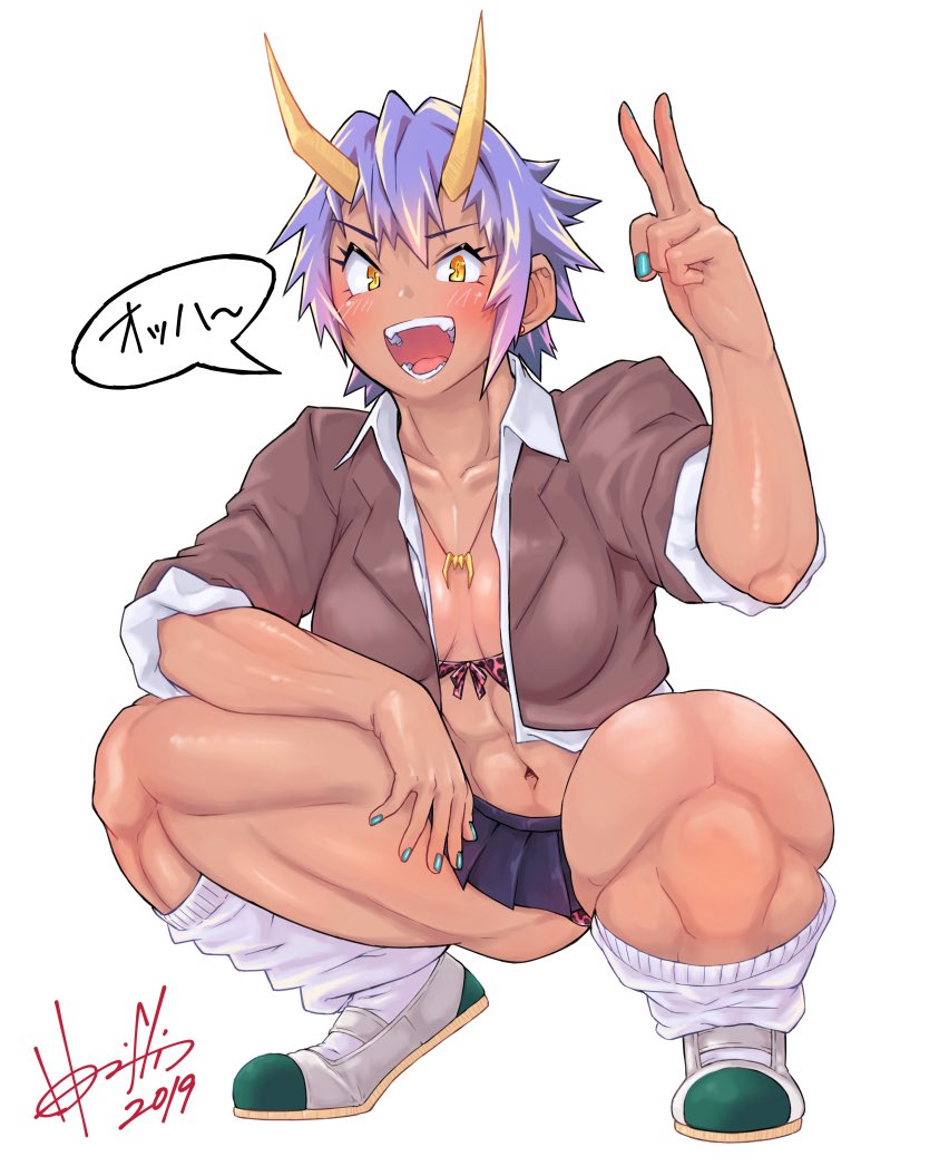 #自分で生み出した一次創作オリジナルキャラを流そう
褐色娘ばっかじゃねえか!😊 