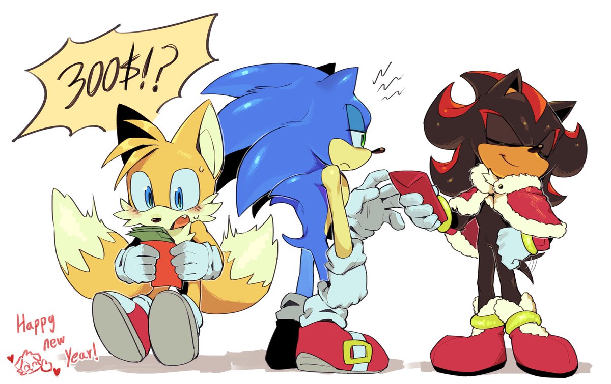 Happy New Year! In China, elders give children red envelopes with a large amount of money inside!!!