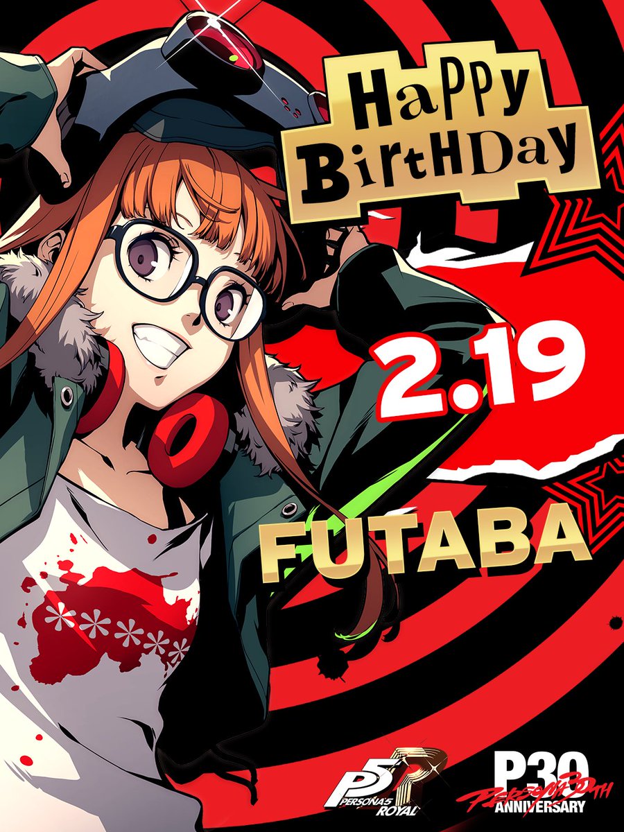 Happy birthday, Futaba Sakura! 🎂❤️