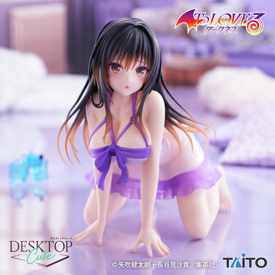 TAITO Desktop Cute 古手川唯　フィギュア2体セット 💜プライズ登場情報💜／ 『ToLOVEる ダークネス』から、 ルームウェア