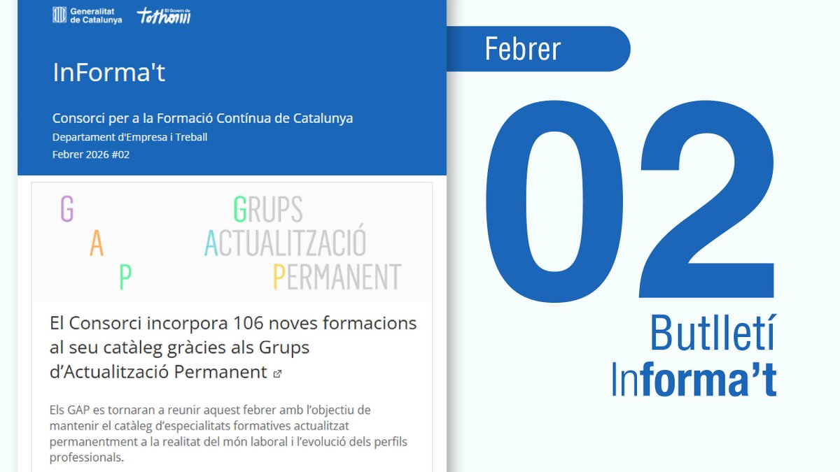 Formació contínua tweet media