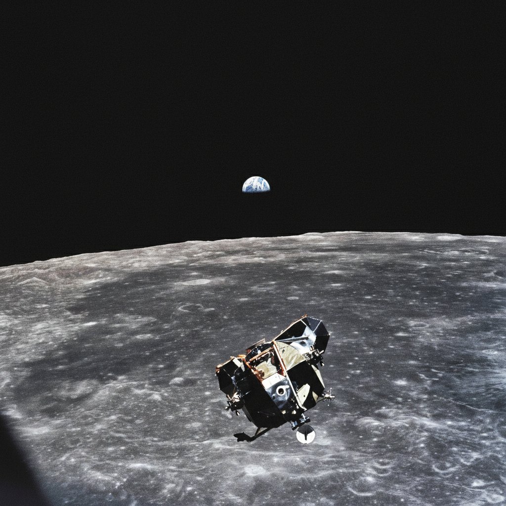 Michael Collins, the astronaut who took this photo in 1969, is the only human, dead or alive, that isn't in the frame of this picture.