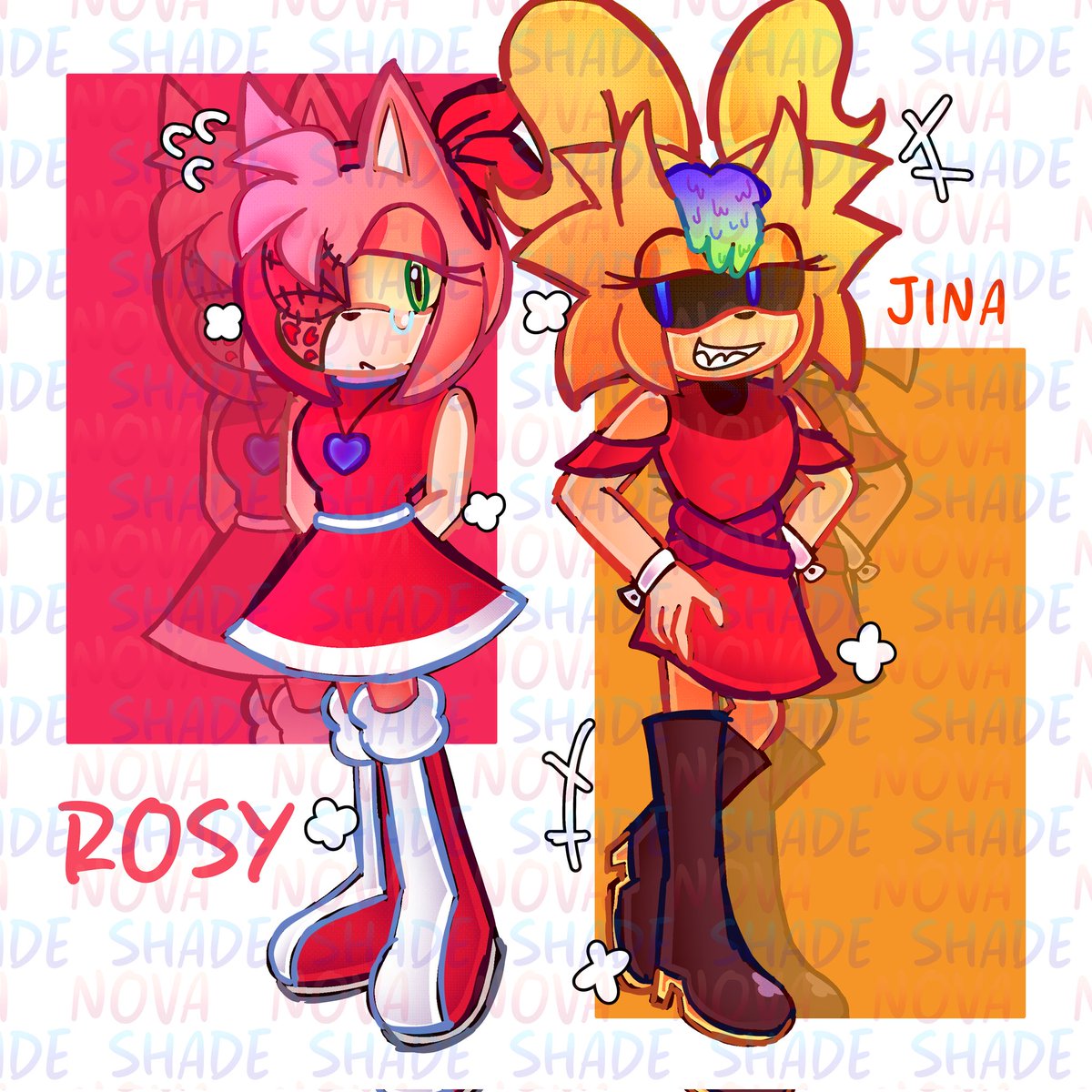 aqualpixelvoid's tweet photo. Rosy and jina

#nightmareuniverse #NU https://t.co/vYA12FMka8