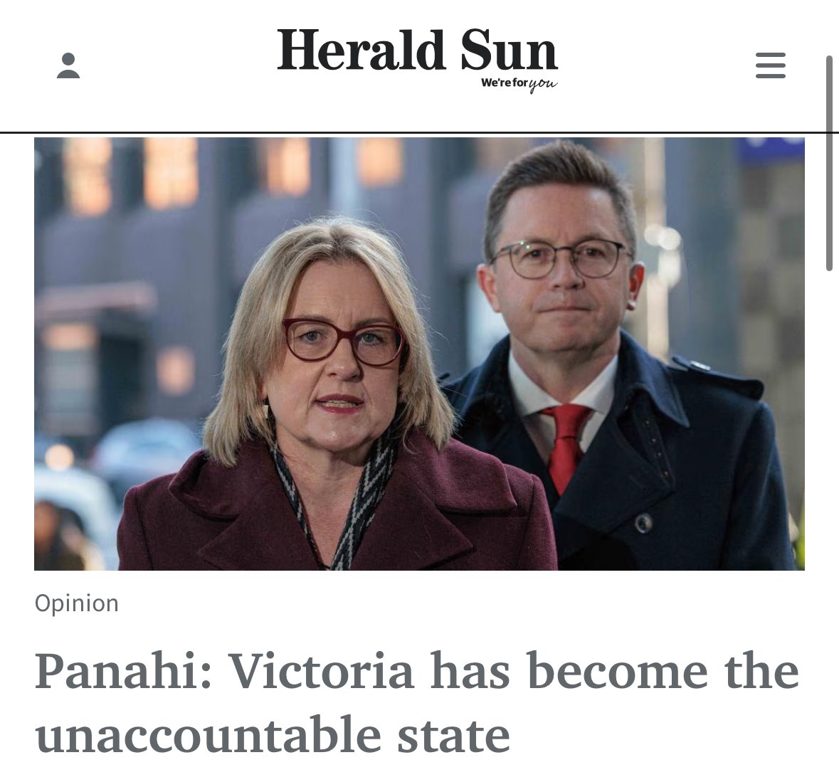 The most charitable conclusion one could reach is that Jacinta Allan is profoundly inept and ill-equipped to perform the role of premier. The other likely explanation is far more sinister...

heraldsun.com.au/news/opinion/r…