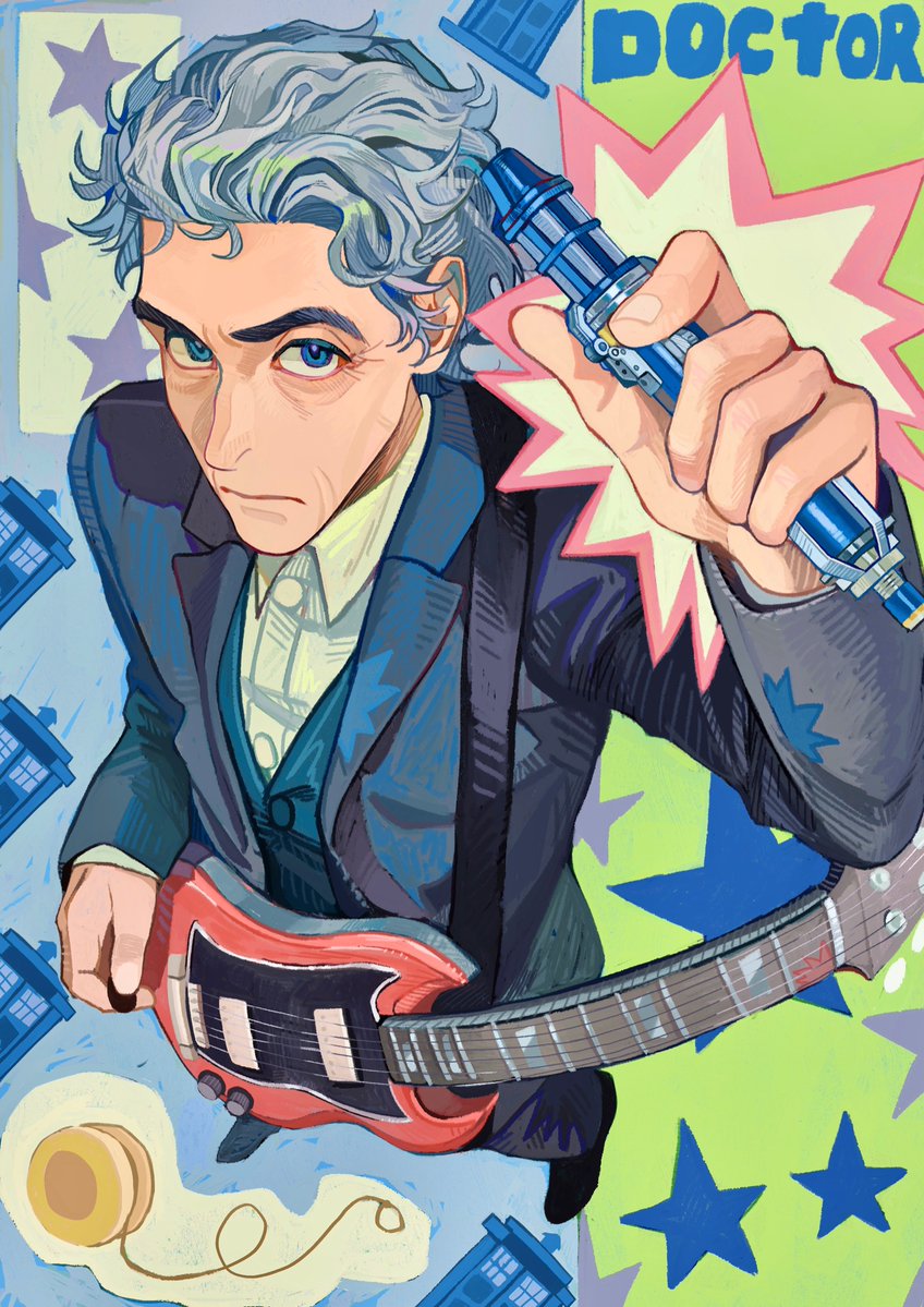 Got the Sonic Screwdriver ☆ Yeah!
#DoctorWho #doctorwhofanart