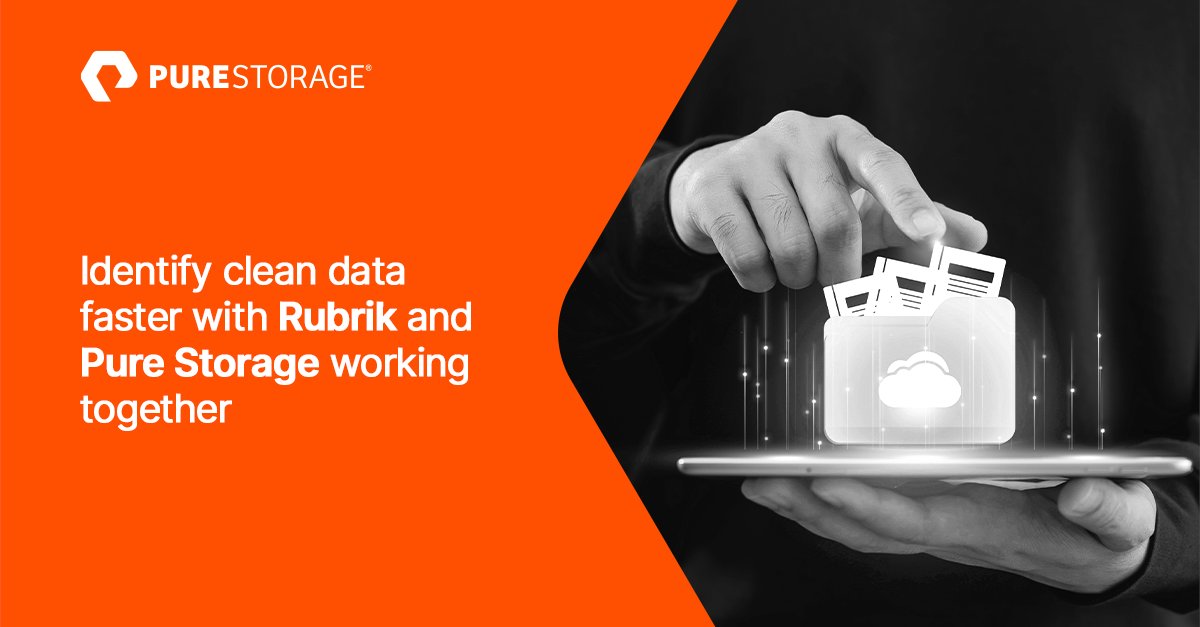 Confidence in recovery starts with intelligent threat detection. Rubrik Security Cloud integrated with Pure Fusion automates anomaly detection, identifies safe recovery points fast, and enables near-zero RTO. Explore the joint solution:bit.ly/46eQWPN 

#PureStorage