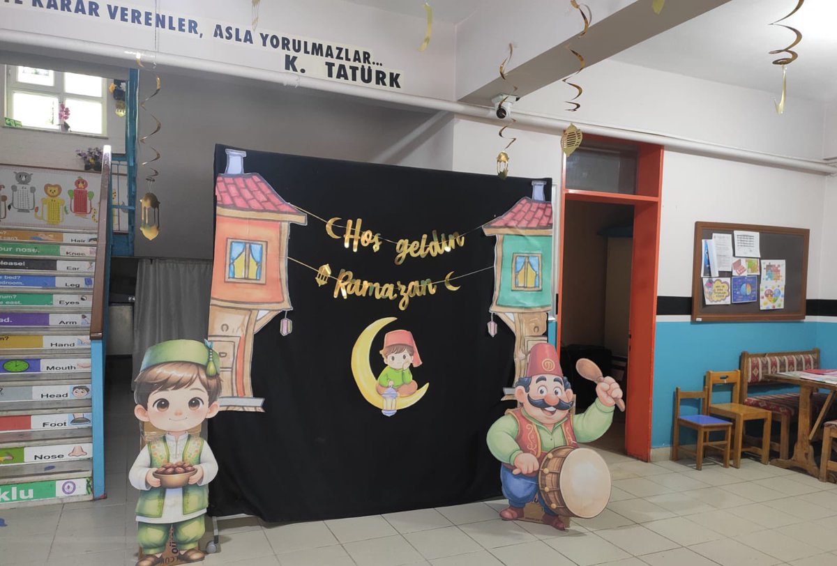 “Hoş Geldin 11 Ayın Sultanı Ya Şehri Ramazan” 

Okulumuz Dün Kültürü ve Ahlak Bilgisi Öğretmeni Zehranur AKTAŞ ve öğrencilerimiz Ramazan Panosu hazırladılar.

<a href="/tcmeb/">Millî Eğitim Bakanlığı</a> <a href="/sakaryamem/">Sakarya İl Millî Eğitim Müdürlüğü</a> <a href="/coskunbakirtas/">Coşkun BAKIRTAŞ</a> <a href="/ferizlimem/">Ferizli İlçe Millî Eğitim Müdürlüğü</a> <a href="/cetin_turhan71/">Cetin Turhan</a> <a href="/selmankozan/">selman kozan</a>