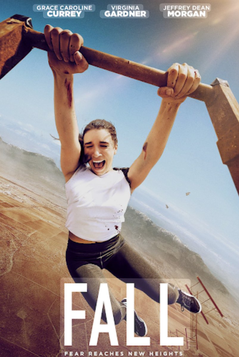 BurgerTaxKY's tweet image. Fall is now available on Netflix 

If you're scared of heights - this is a Horror movie 😨 #Fall 👍👍