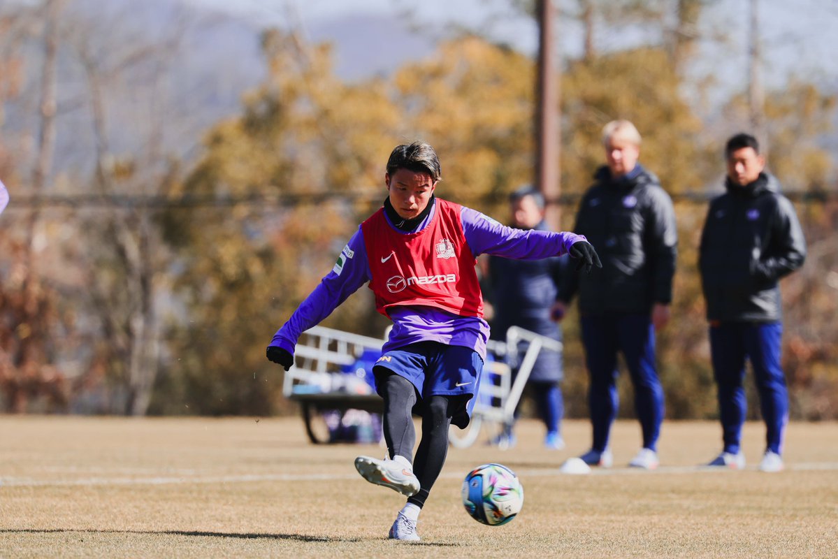 𝐓𝐑𝐀𝐈𝐍𝐈𝐍𝐆 𝐏𝐇𝐎𝐓𝐎📸 🔜02.22 vs.CEREZO OSAKA #sanfrecce