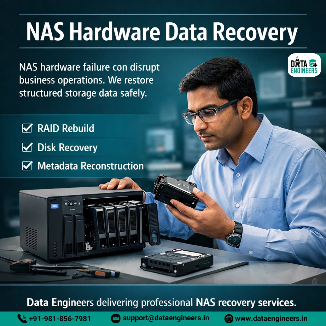 data_engineers's tweet photo. Get Professional RAID Recovery Assistance.
๐ +91-981-856-7981
More: https://t.co/TLu7C2So5N
#NASDataRecovery #NASRecovery #RAIDRecovery #RAIDRebuild #RAIDDataRecovery #DiskRecovery #NASFailureRecovery #ServerDataRecovery #BusinessDataRecovery #StorageRecovery #RAID0Recovery https://t.co/6XGmrRATMk