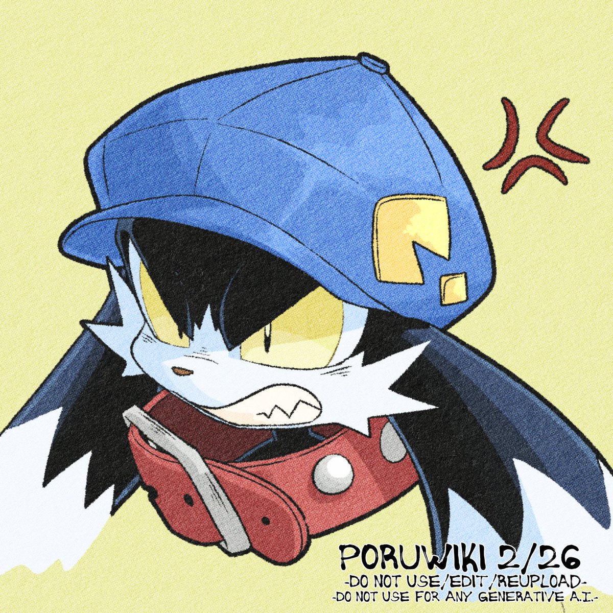 (Doodle) 
Klonoa is angy!