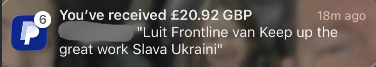 Thank you for donating towards our frontline vehicle 🫶