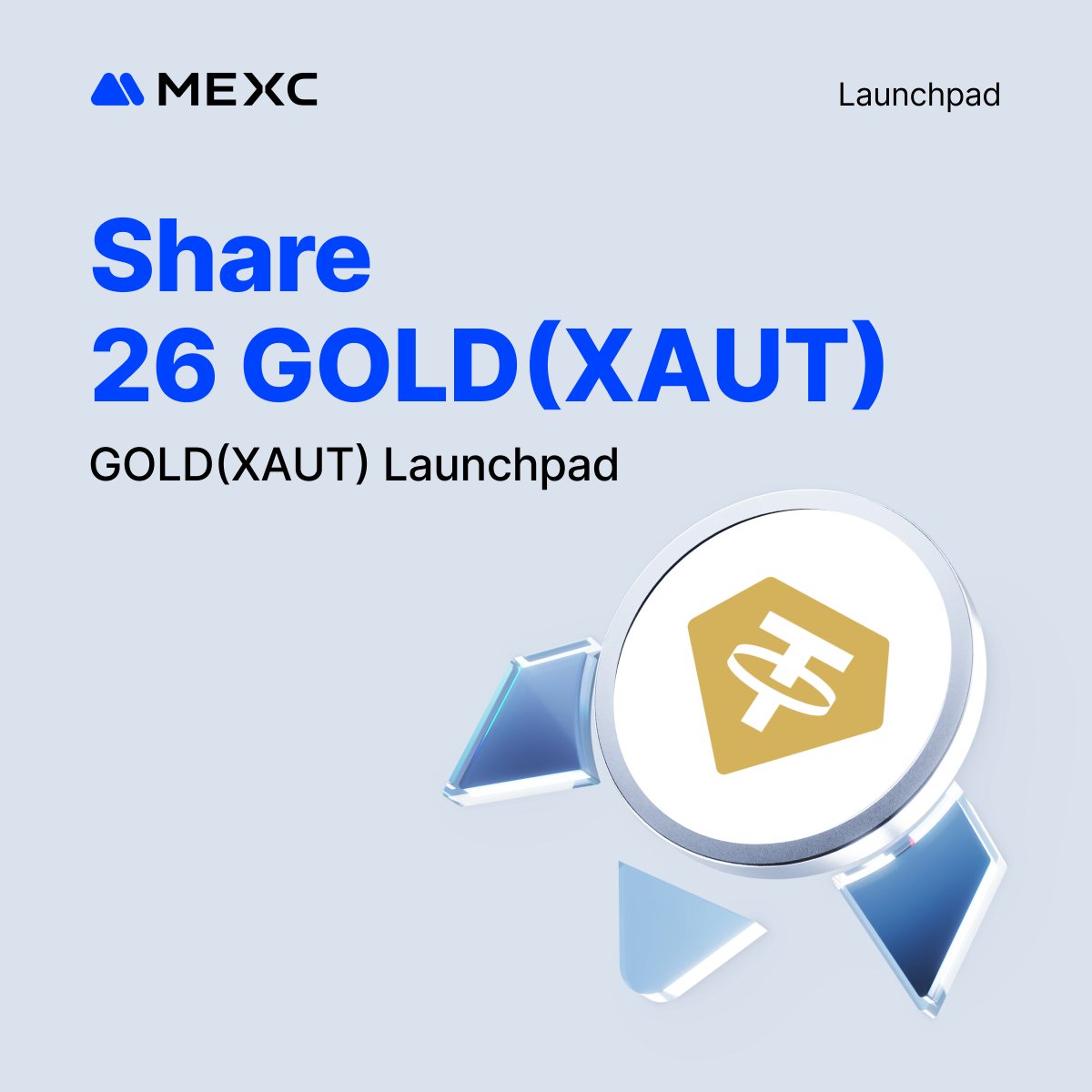 New Year Gold Rush? 🧧

MEXC just dropped a Launchpad for GOLD($XAUT) at 40% OFF. 

Only 26 GOLD tokens in the pool. First-come, first-served: mexc.com/launchpad/teth…