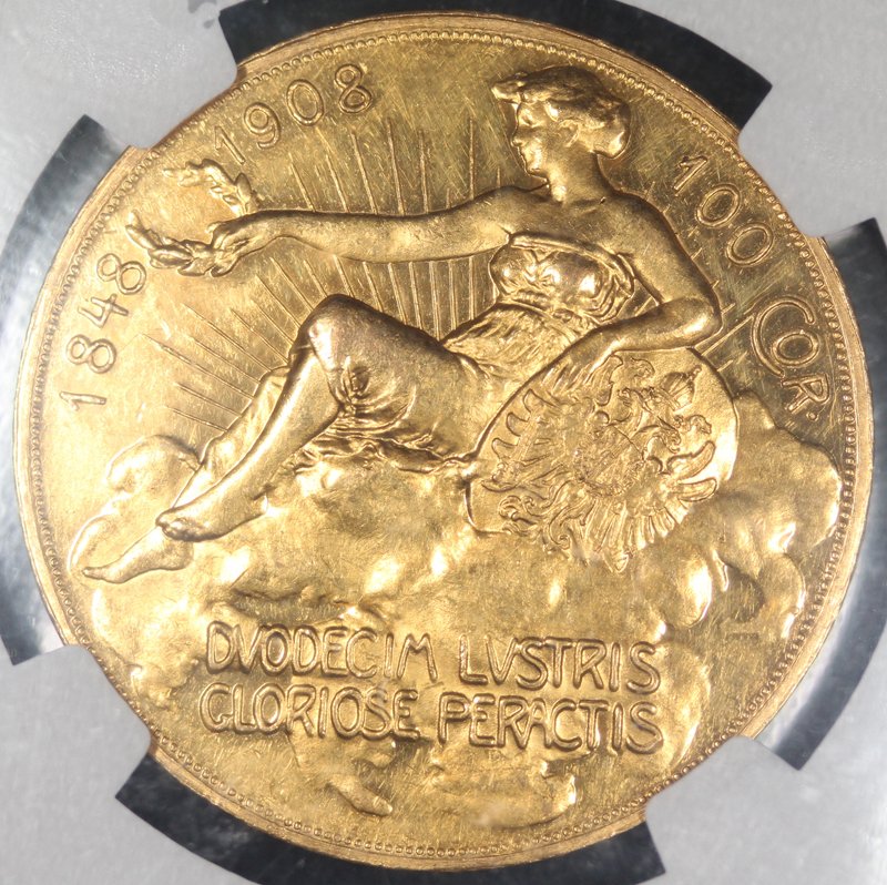 Austria Franz Joseph I gold 100 Corona 1908 